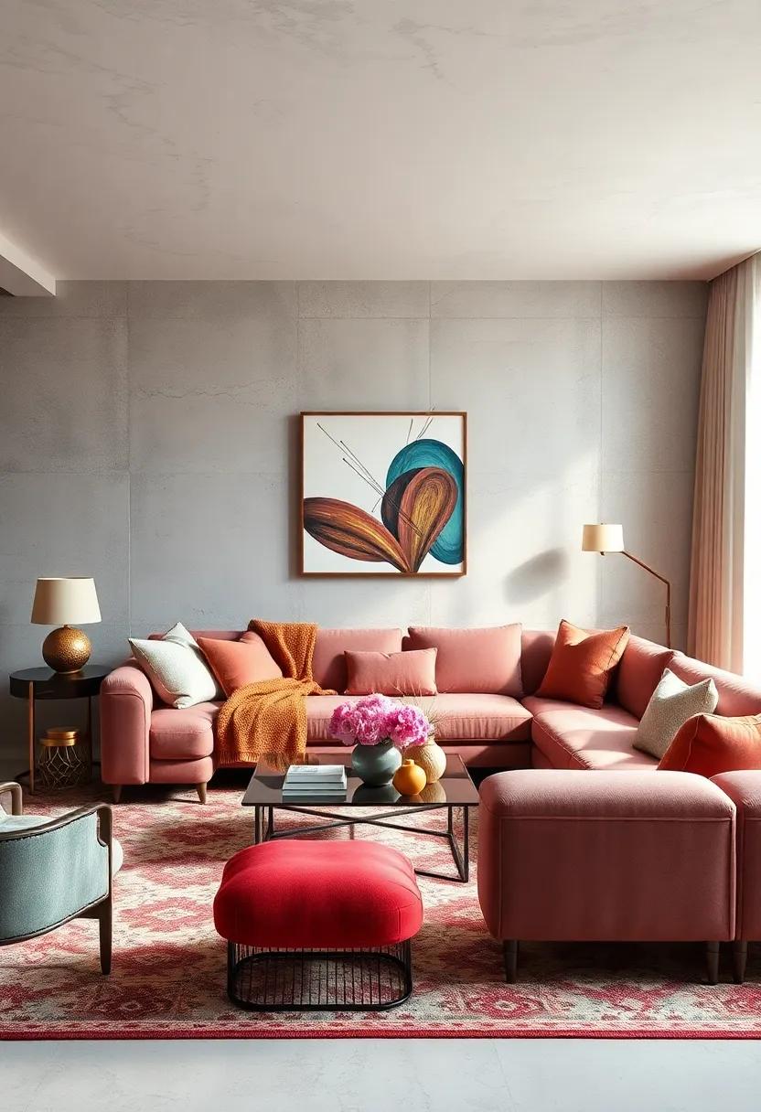 Blending Soft Pastels With Rich Jewel Tones For Sophisticated Contrast And Balance