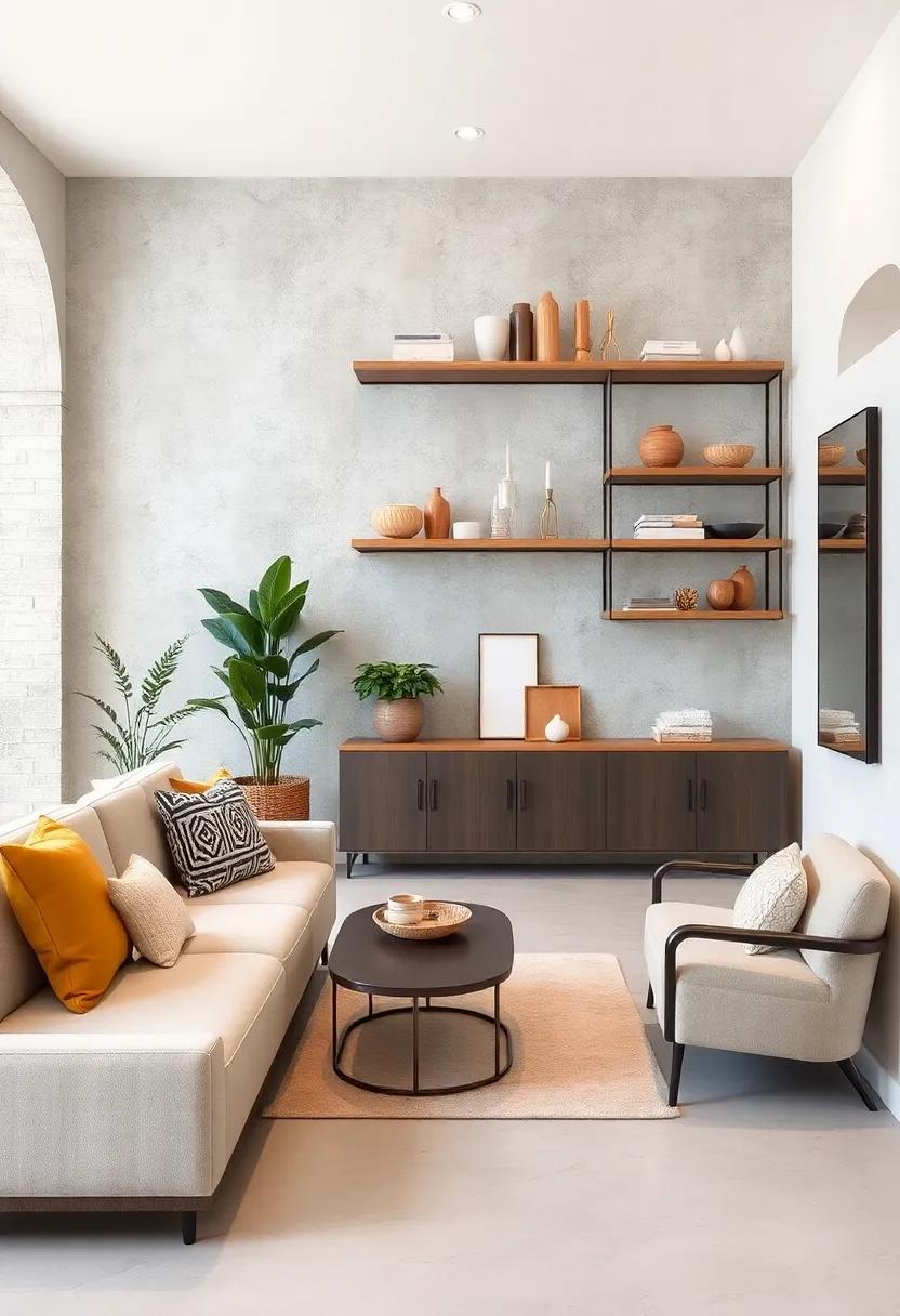 Sleek Metal Frame Wall Shelves Offering Modern Industrial Charm and Practical Storage Solutions for Entryways