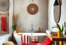 Vibrant Vibes: Transform Your Space with Colorful Boho Bathroom Decor