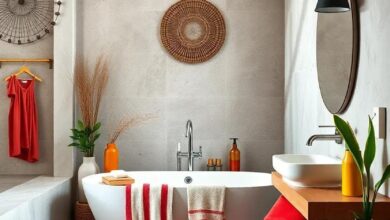 Vibrant Vibes: Transform Your Space with Colorful Boho Bathroom Decor