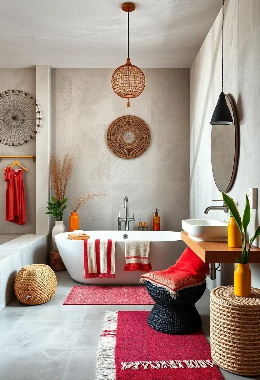Vibrant Vibes: Transform Your Space with Colorful Boho Bathroom Decor