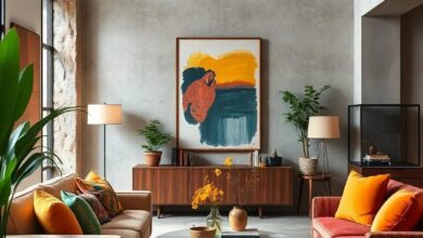 Eclectic Art and Furniture Fusion: Crafting Creative, Inspiring Spaces