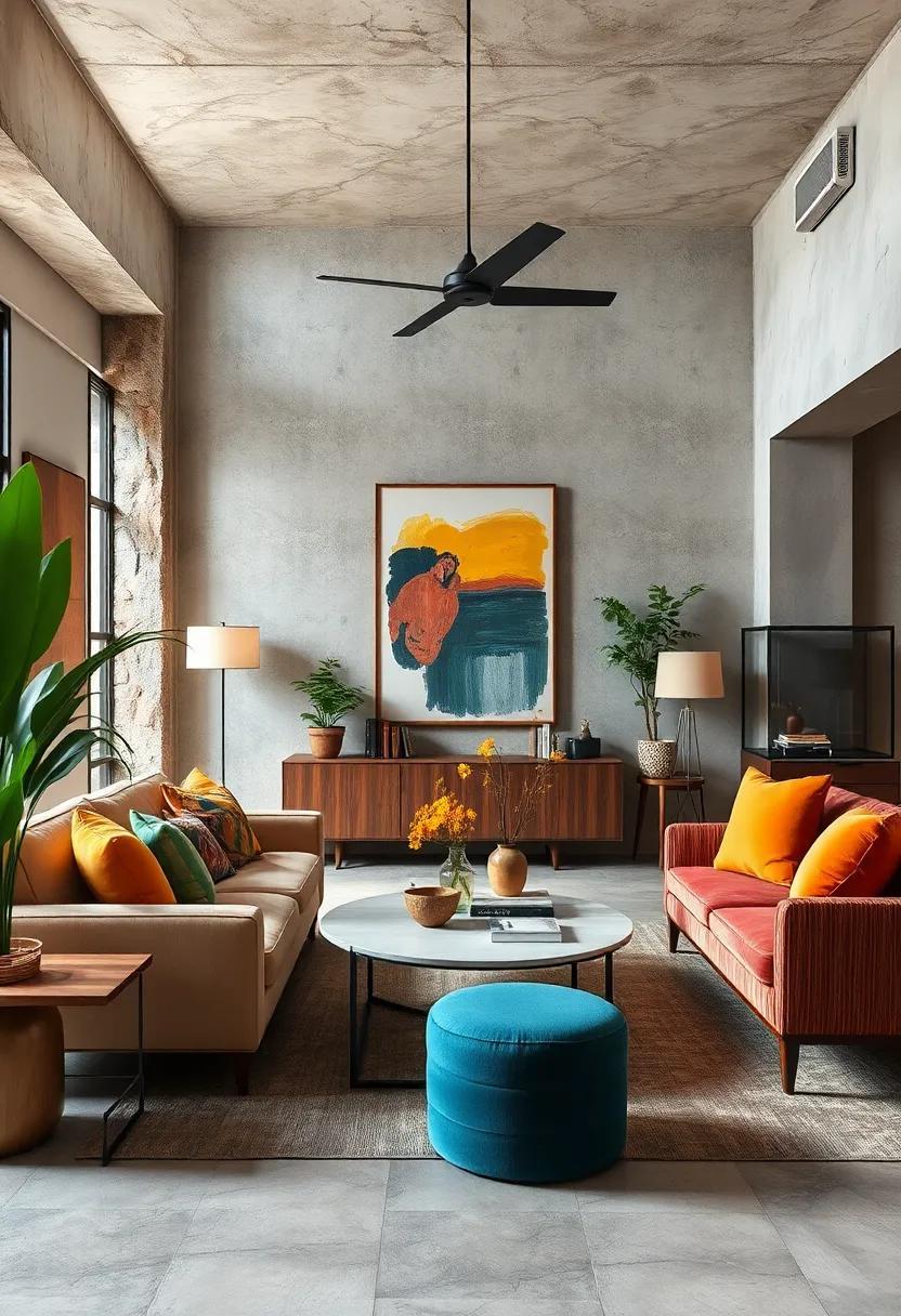 Eclectic Art and Furniture Fusion: Crafting Creative, Inspiring Spaces