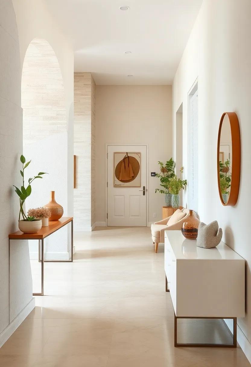 Subtle Elegance: Transform Your Hallway with Beige and Cream Decor Ideas