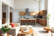 Breathing Space: Designing a Bright and Airy Open Concept Living Kitchen