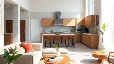 Breathing Space: Designing a Bright and Airy Open Concept Living Kitchen