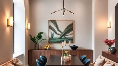 Illuminating Ambiance: Wall Sconces That Transform Cozy Dining Spaces