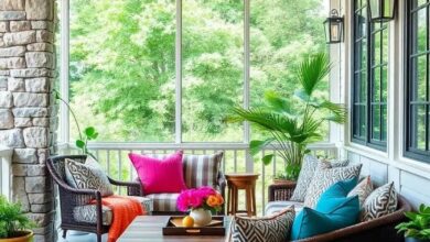 Cozy Up Your Screened Porch: Stylish Outdoor Throw Pillows Ideas