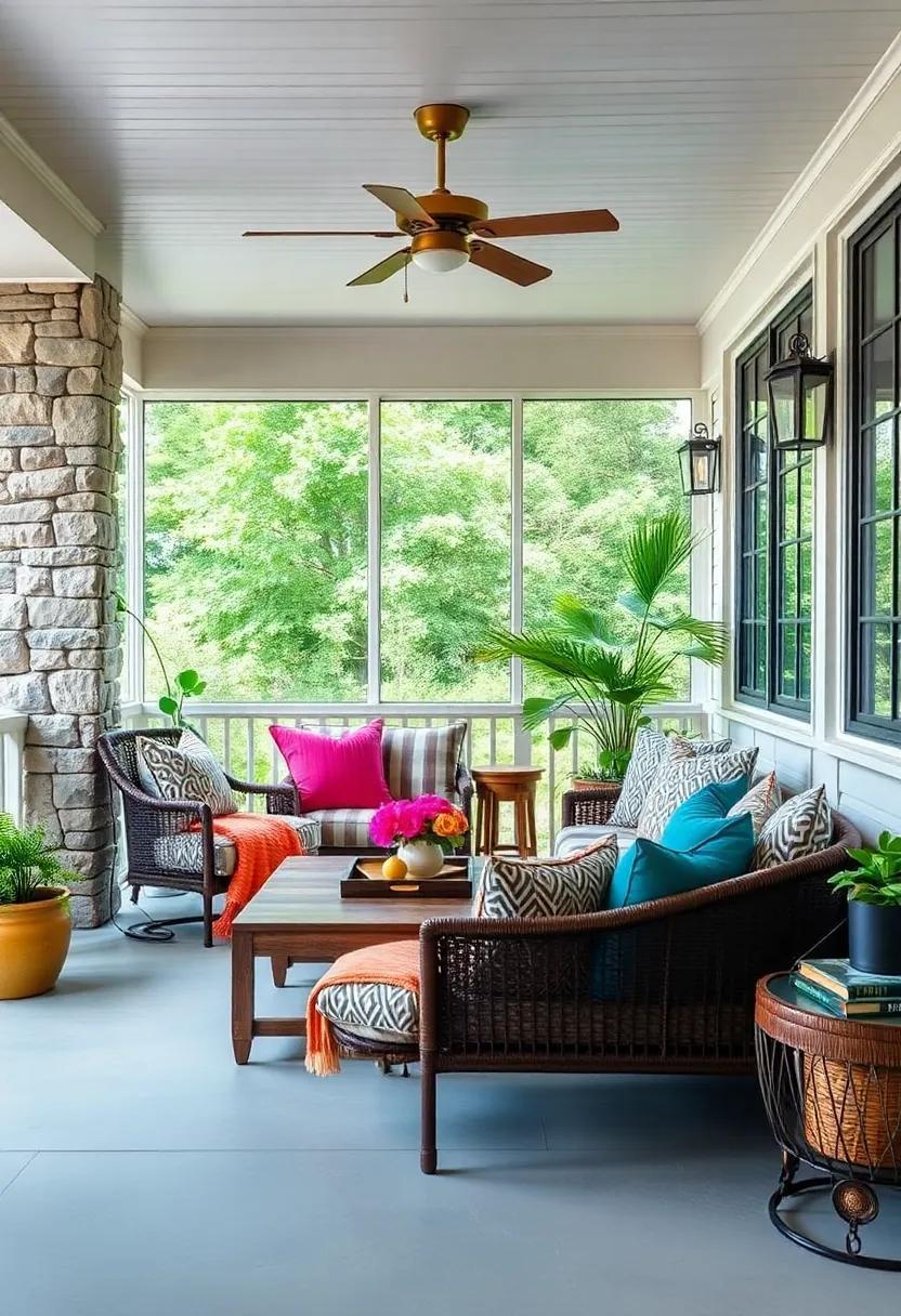 Cozy Up Your Screened Porch: Stylish Outdoor Throw Pillows Ideas