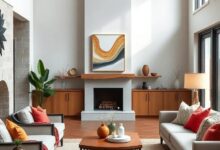 Cozy Charm Meets Clean Lines: Inspiring Modern Farmhouse Living Room Ideas