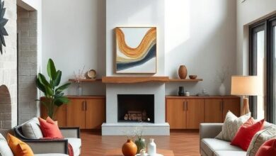 Cozy Charm Meets Clean Lines: Inspiring Modern Farmhouse Living Room Ideas