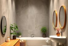 Charming Small Bathroom Wall Decal Ideas to Elevate Your Space Elegantly