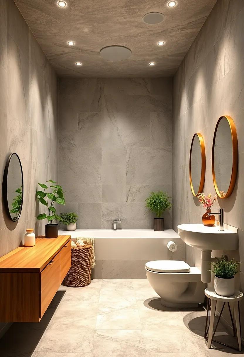 Charming Small Bathroom Wall Decal Ideas to Elevate Your Space Elegantly