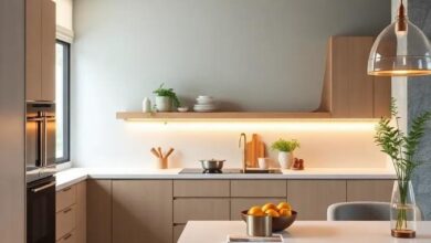 Sleek Simplicity: Exploring Minimalist Kitchens with Seamlessly Integrated Appliances