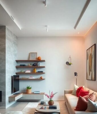 27 Creative Floating Shelf Ideas for Stylish Storage in Your Living Room 27 Creative Floating Shelf Ideas for Stylish Storage in Your Living Room