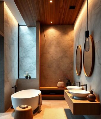 25 Inspiring Ideas for a Zen Bathroom Embracing Beautiful Wooden Details 25 Inspiring Ideas for a Zen Bathroom Embracing Beautiful Wooden Details