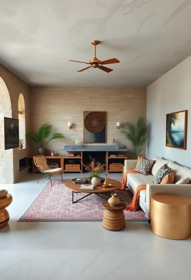 25 Bohemian Aesthetic Living Room Ideas to Inspire Your Cozy Retreat