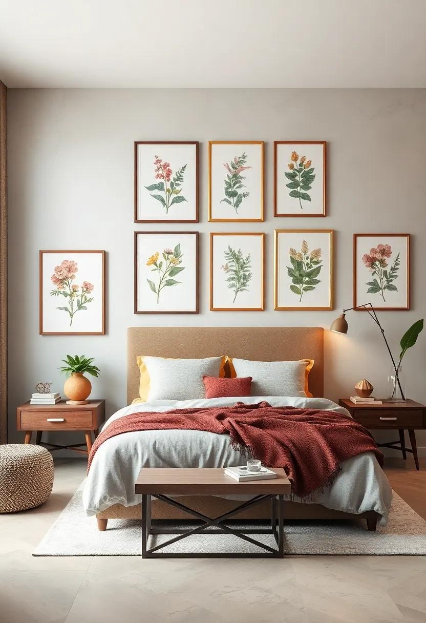 Experiment with Framing Styles: Mix different frame styles and colors for your botanical prints to evoke⁣ an eclectic ⁢yet ⁤harmonious vibe that feels uniquely you