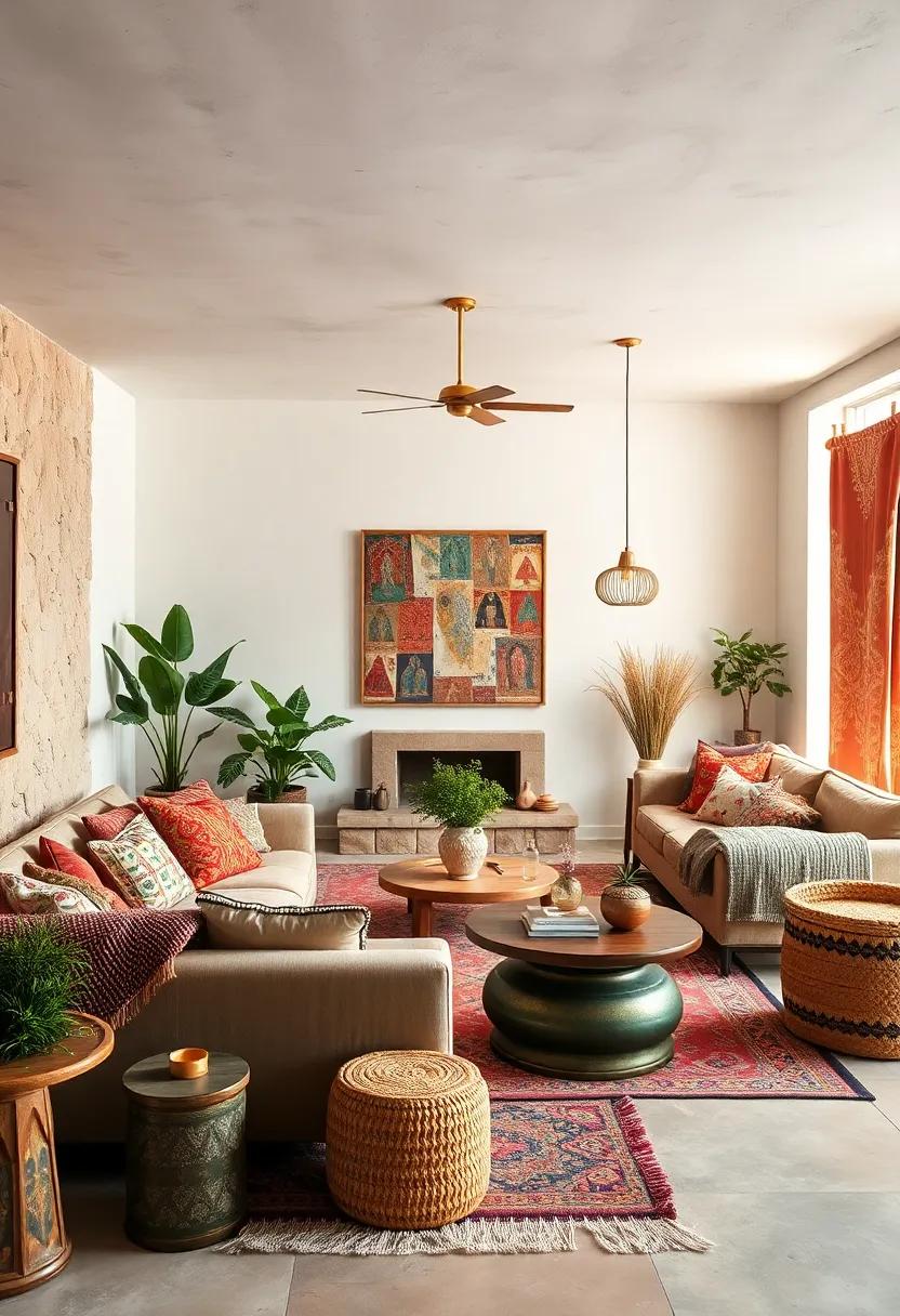 Introduce global⁣ influences: Decorate​ with ‍textiles and art from different cultures,such as ‍moroccan rugs or Indian tapestries,to‍ bring a worldly touch ‍to your cozy ‍retreat