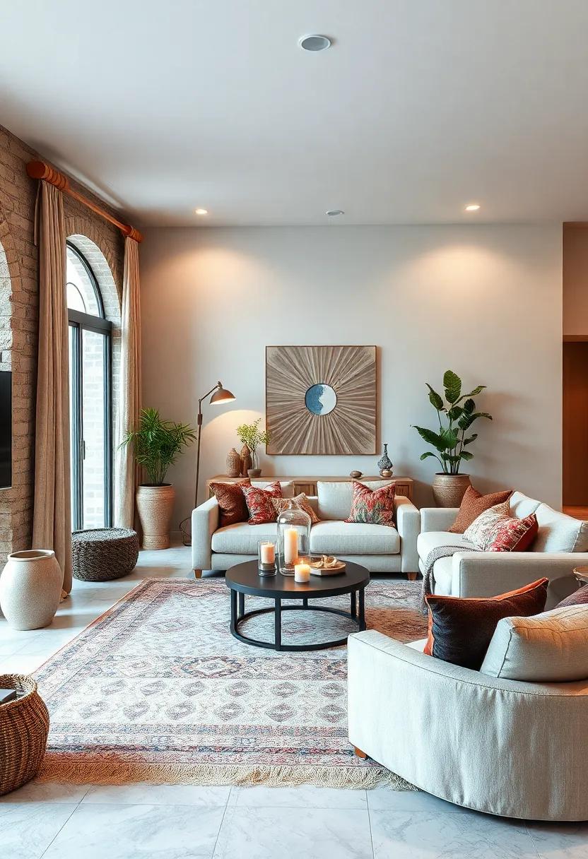 Create a⁤ sensory experience:‍ Incorporate touches like essential oil​ diffusers or scented candles, filling your living room⁣ with calming fragrances that‍ enhance relaxation