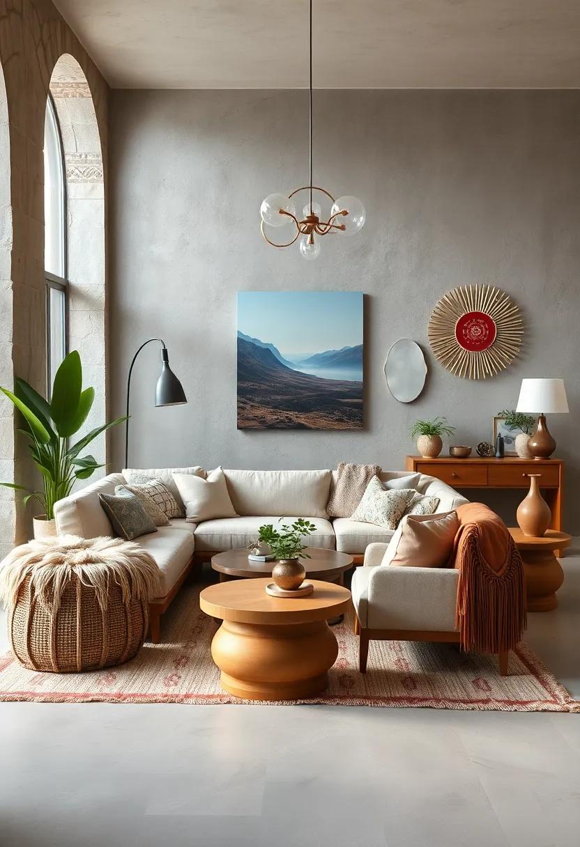 Mix in metallic accents: Introduce brushed gold or ‌copper elements ‌through light⁢ fixtures,⁣ mirrors, ⁤or decorative accessories to add a ‌touch of elegance ⁢to your boho haven
