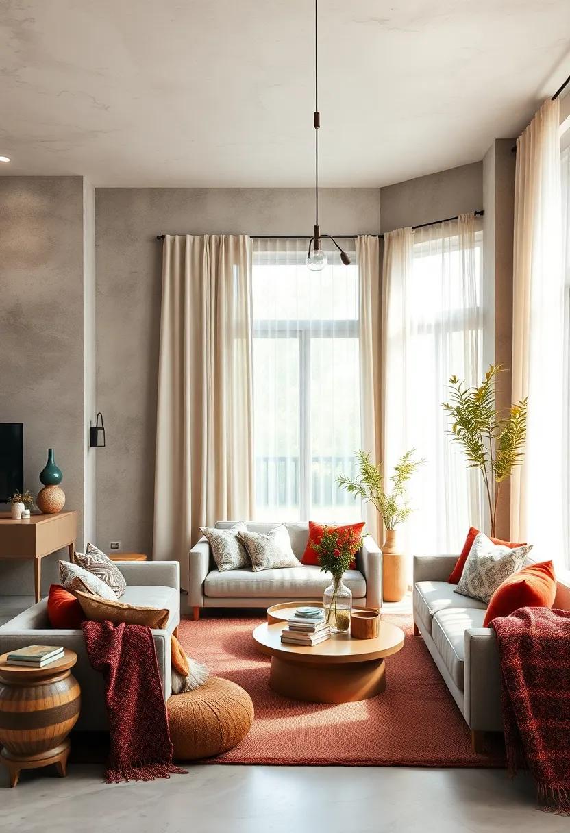 Let natural light⁢ flow: Maximize windows​ and light‍ sources, ⁤using sheer curtains ‌to invite in sunlight while maintaining privacy in your cozy ​space
