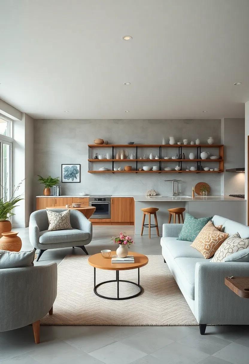 Incorporating Glass and Metal Elements to Reflect Light and Add Sophistication to Bright Interiors