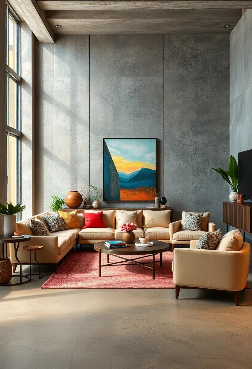 The Role of Statement Furniture Pieces to Anchor Eclectic Artistic Environments