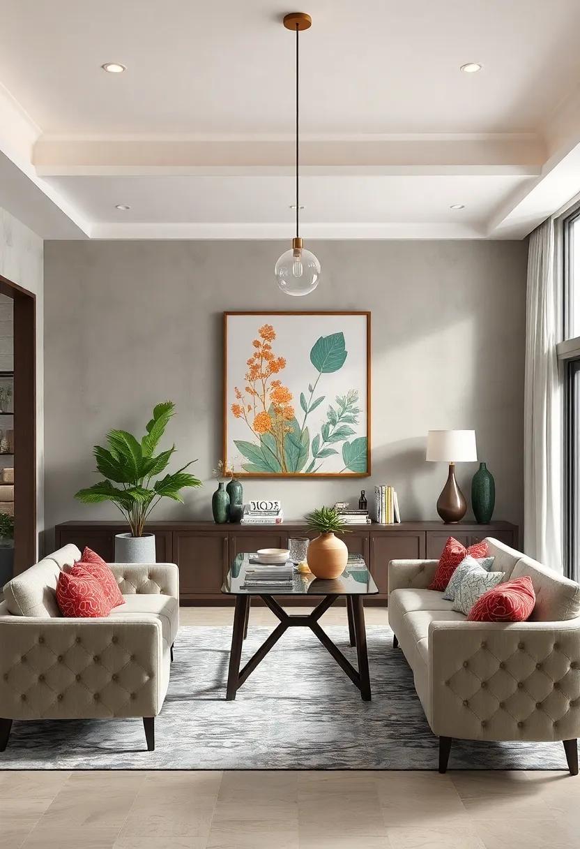 Nature-inspired Wall Art: ⁣Choose artwork that ⁤features nature themes, such ⁢as botanical prints or landscapes, evoking a calming atmosphere