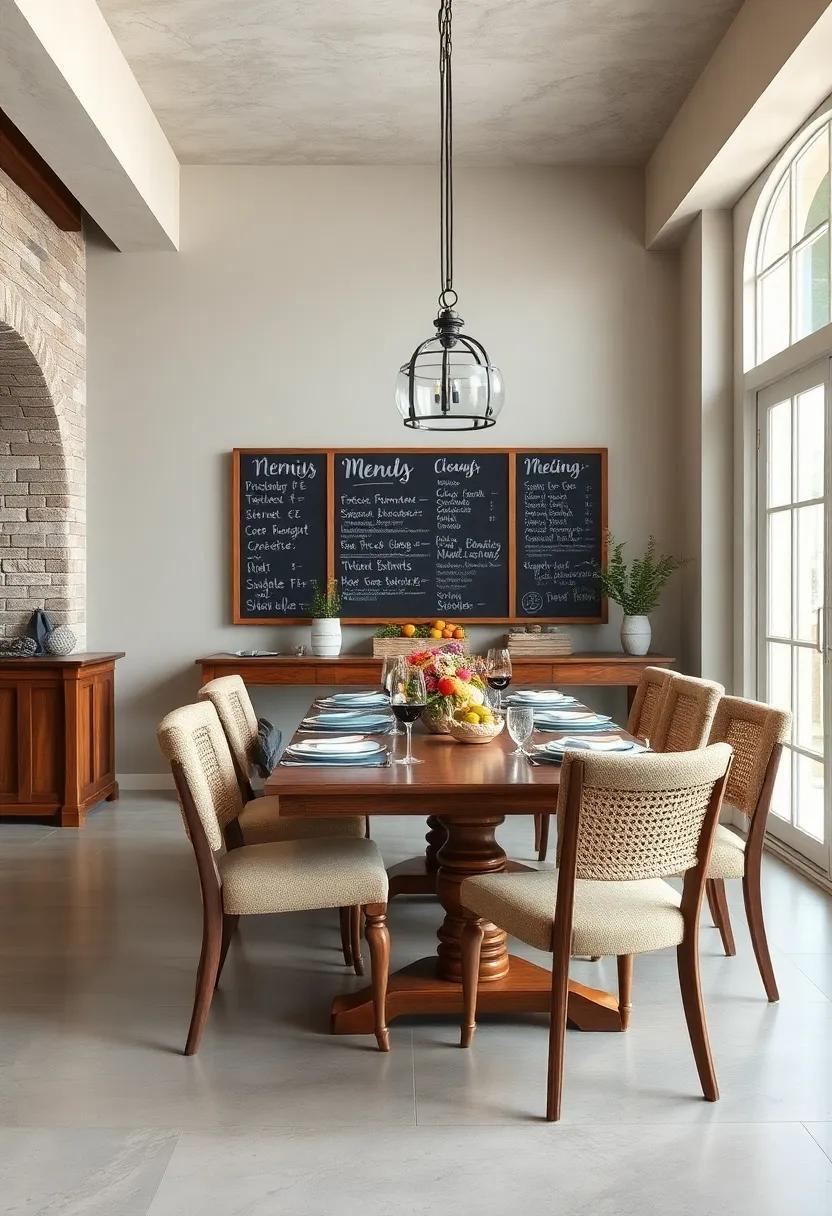 Farmhouse Inspired Chalkboard Menus Adding Personal Handwritten Charm