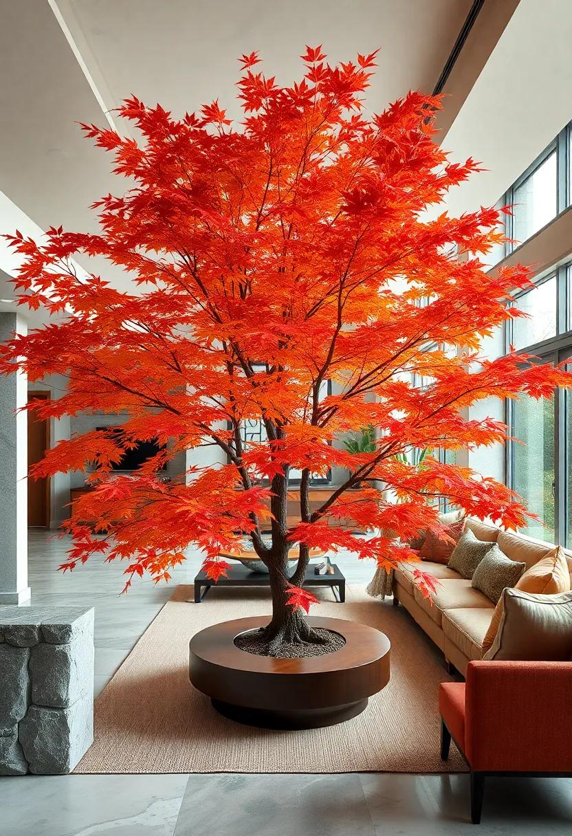 Seasonal Transitions Captured Through the Changing Hues of Japanese Maple Leaves Over Time