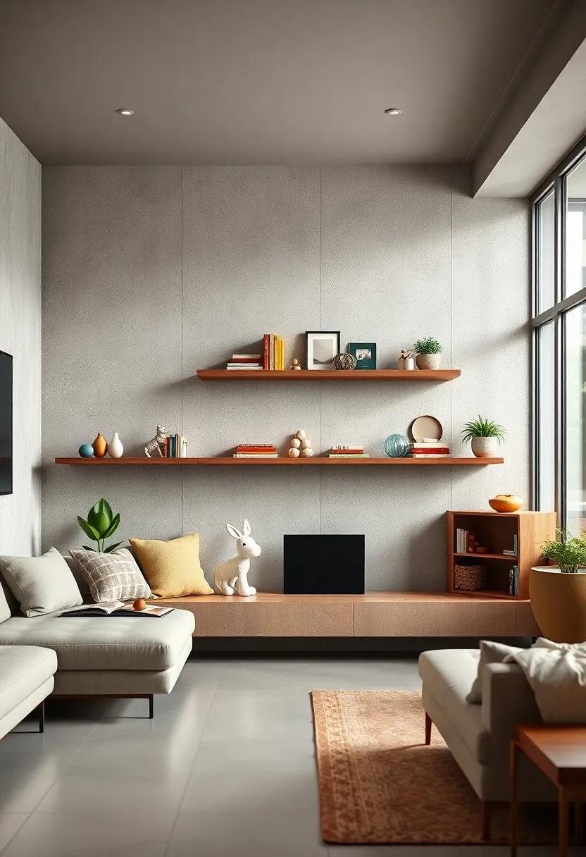 Playful Kid's ‍Zone: Design a kid-friendly area with low-height floating shelves for books and toys, making it easy for little ones ‌to access ⁢their favorite items