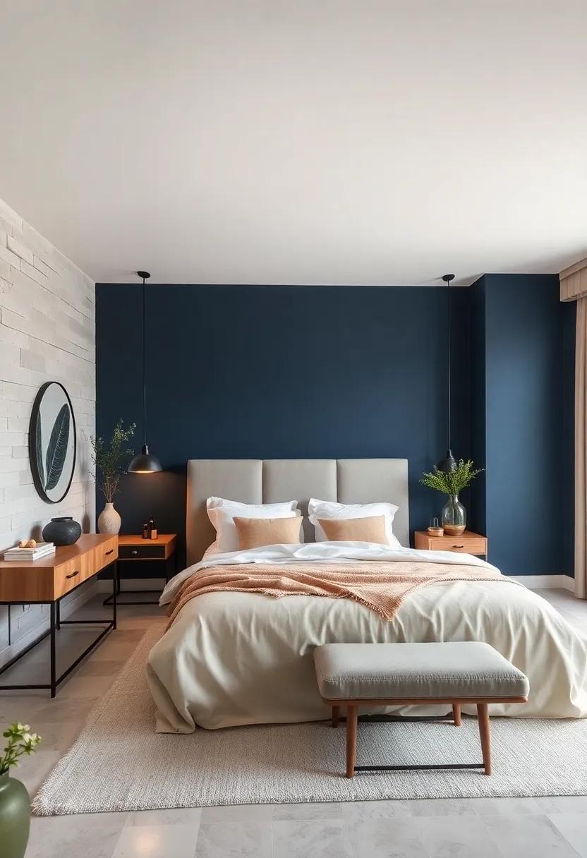 midnight Blue: Deep⁣ and ⁣dramatic, this shade evokes a sense of sophistication and ‍tranquility, perfect for a⁤ serene sleep space
