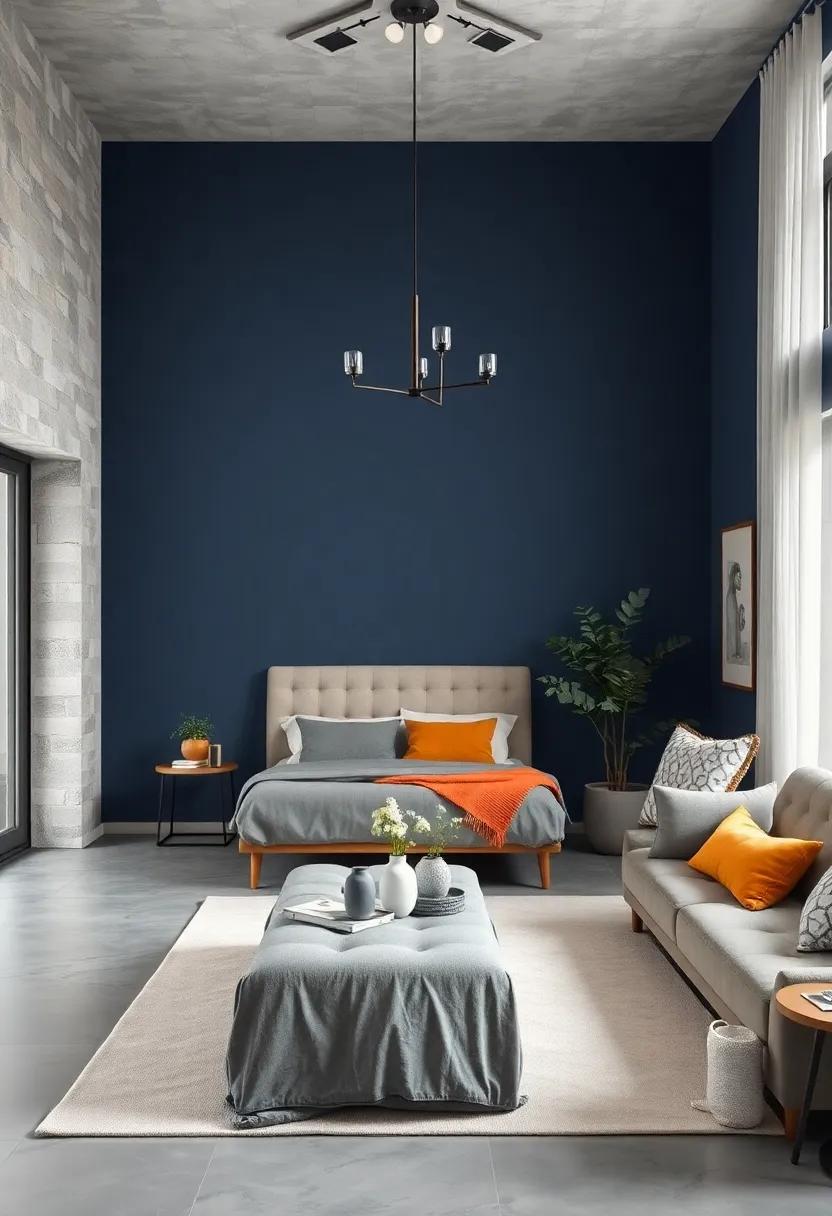 Navy Altitude: A bold alternative to ⁣traditional neutrals,⁤ this rich blue creates an alluring atmosphere perfect ⁢for‌ restful nights