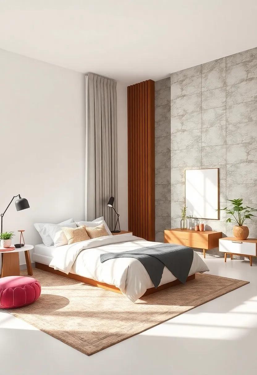 Pure White:​ A classic‍ choice that maximizes light and space, creating a fresh and airy feel ‍in any bedroom