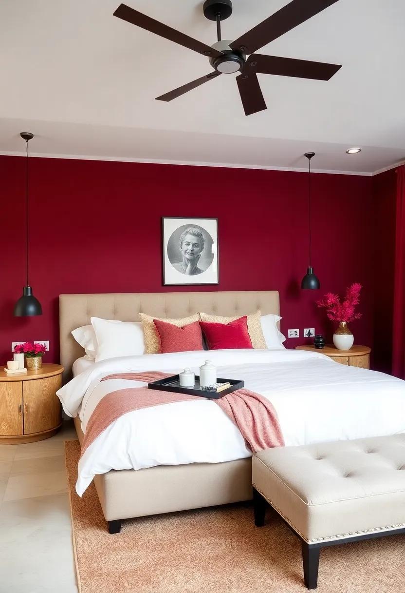 Rich​ Burgundy: A bold choice that‌ adds depth ⁢and sophistication, ‍this color⁣ is ‌perfect for creating a luxurious atmosphere