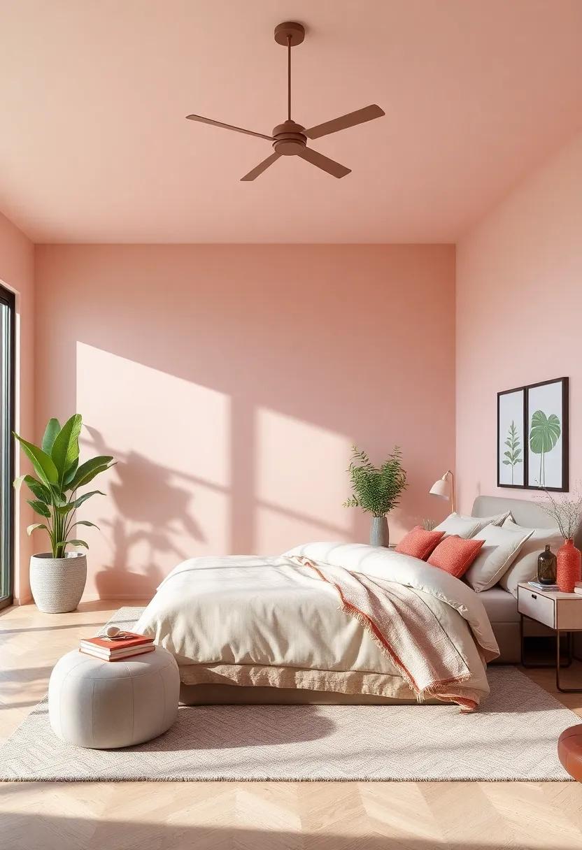 Soft ⁣Blush: A​ delicate ⁣pink that adds warmth‍ without ‍overwhelming, ideal ⁢for⁣ creating a cozy,‌ romantic⁣ atmosphere