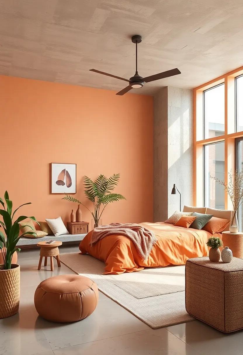 Warm⁤ Apricot: A lovely blend of ⁣peach and beige, this inviting ​shade‍ creates a cheerful yet calm atmosphere perfect for unwinding