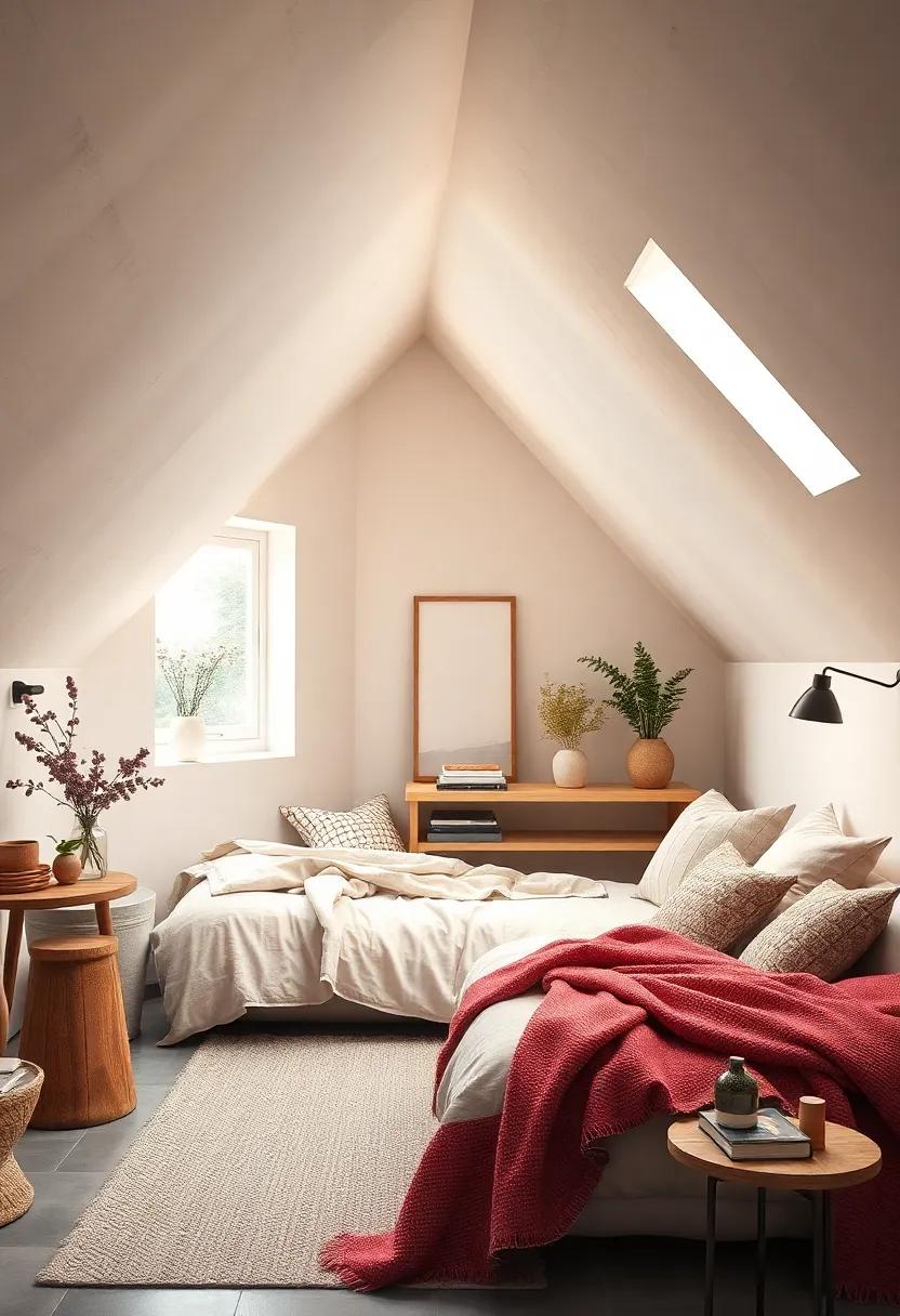 Minimalist Scandinavian Design Featuring Crisp Whites and Plush Textures for Tiny Spaces