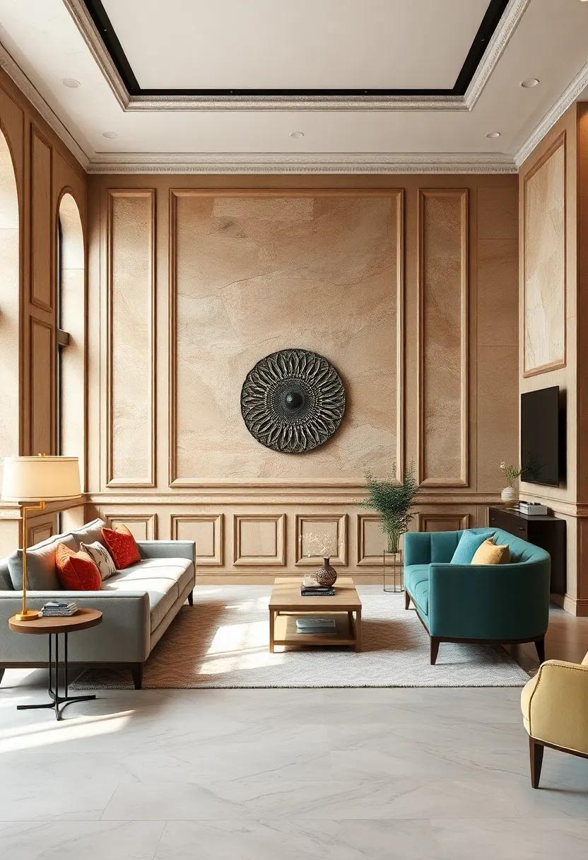 Intricately Carved Wood Panels For Aged Elegance and Handcrafted Details