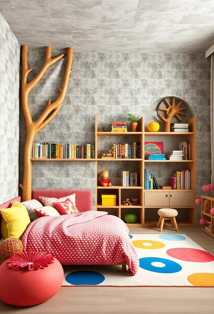 Bookshelf Designs That Resemble Tree Branches or Castle Turrets Bringing Storytime to Life