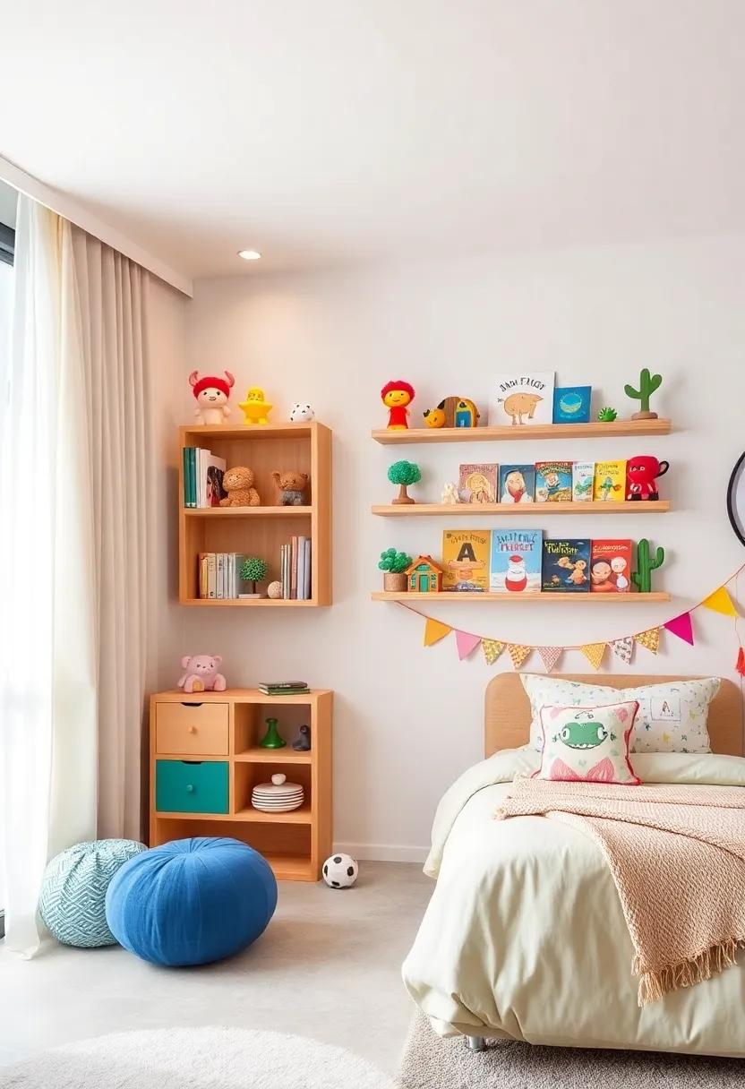 Creative Use of Fairy Lights and Lanterns Casting Magical Glows Across the Room