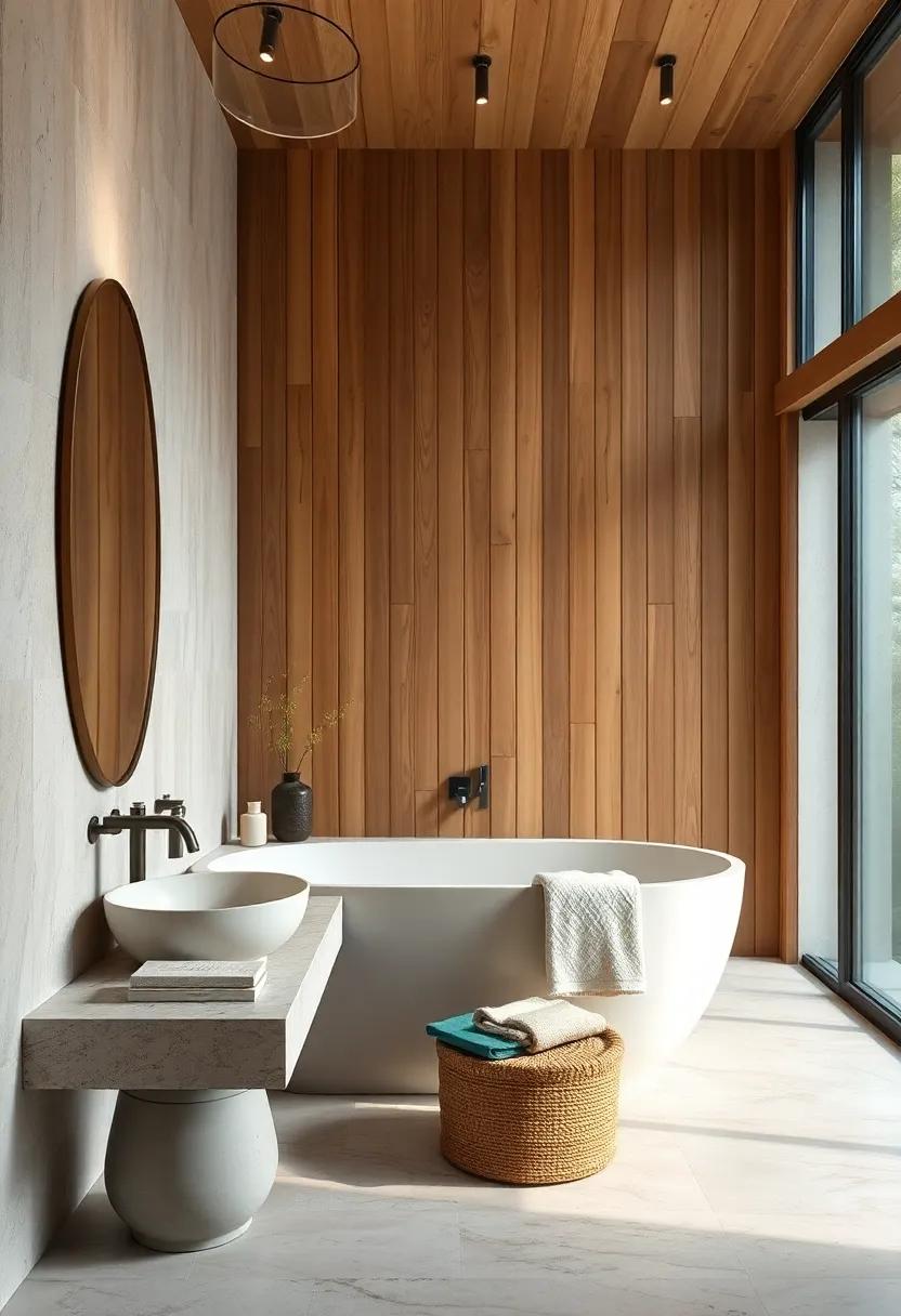 A Serene Color palette: Pair wooden ⁣details with soft, neutral colors to maintain a peaceful and cohesive atmosphere