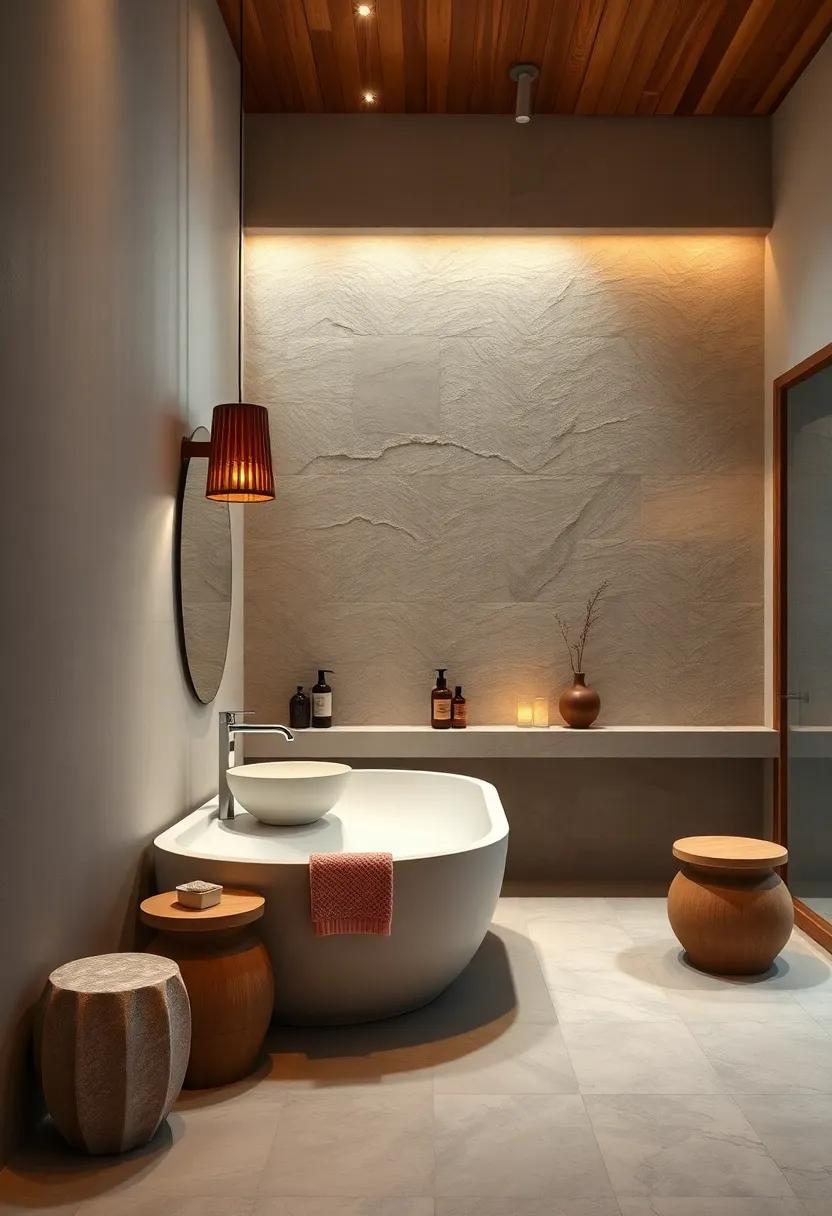 Soft Lighting: Use wooden light fixtures or ⁤lamps to cast a soft glow, perfect for creating a calming ambiance