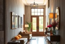 Eclectic Hallway Styles: Blending Bold Looks for a Unique Entrance