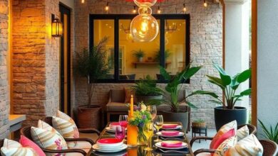 Vibrant Vibes: Elevate Patio Dining with Colorful Tableware Flair