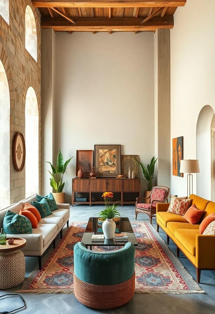 Eclectic Style Meets Boho Accents: Crafting Unique and Vibrant Spaces