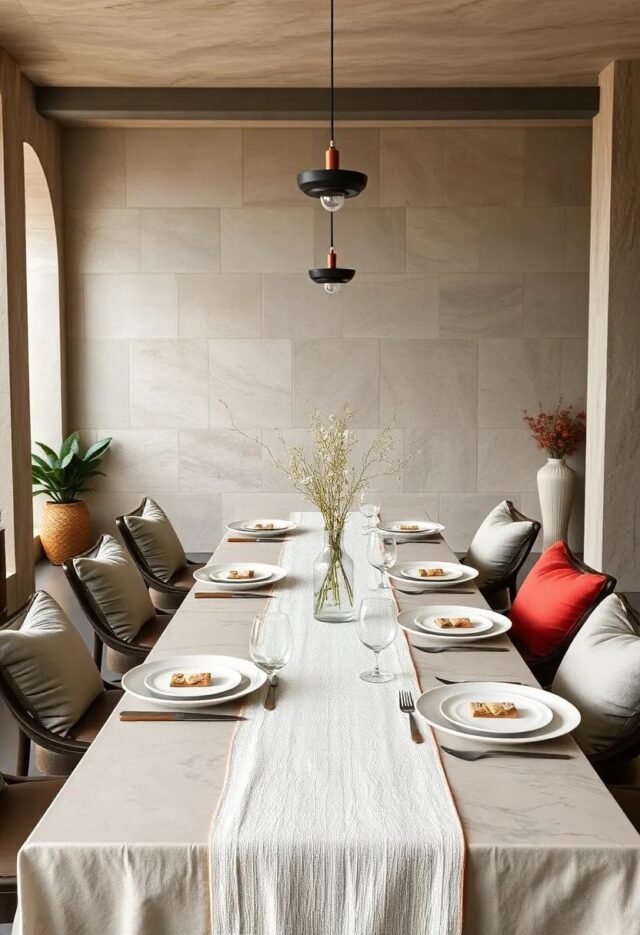 27 Elegant Table Runners and Dinnerware Styling Ideas to Elevate Your Dining Experience