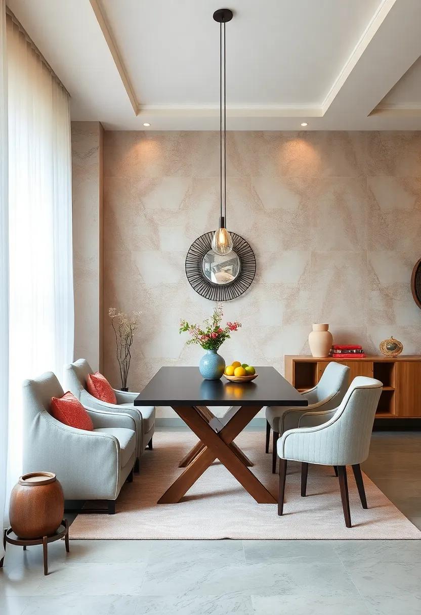 Soft Pastel Washes Bringing Calmness and Light to Your Dining Room Surroundings