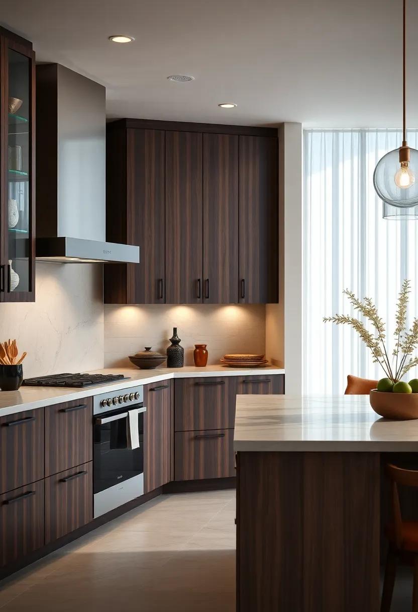 Layered Lighting: Understand ⁤the importance ‌of lighting to enhance ​the rich ​tones of espresso ‍cabinets